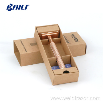 Baili Gold Safety Razor Blades Razors Shaving Shave Razor